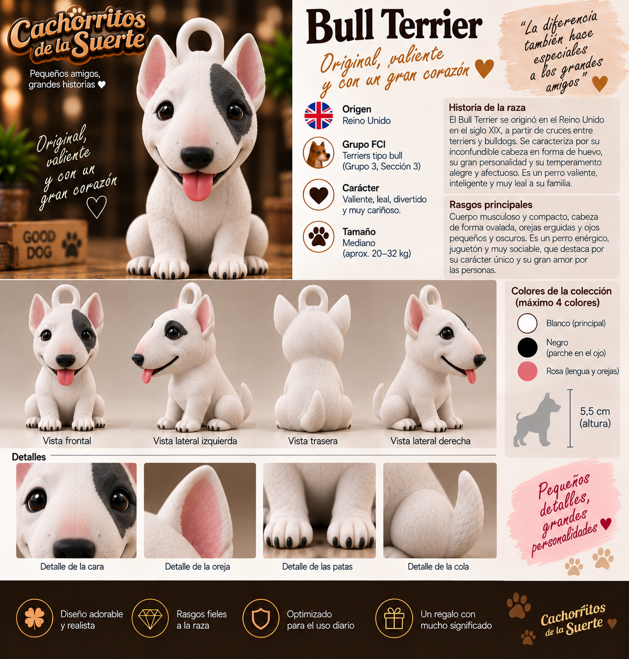 Ficha original de Bull Terrier