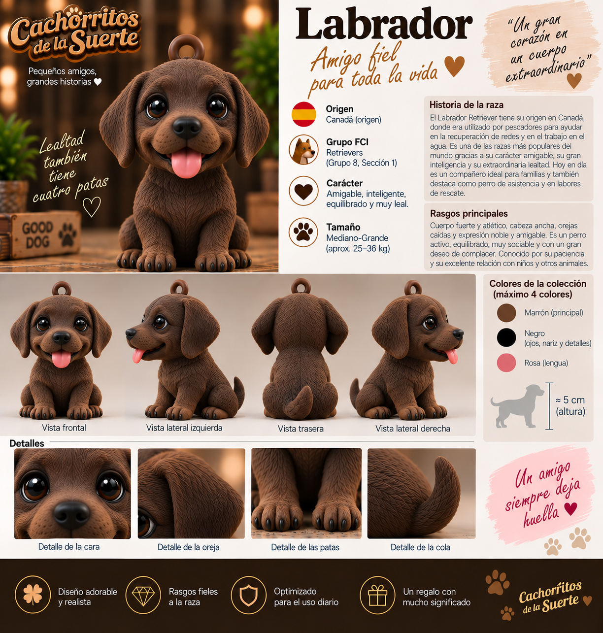 Ficha original de Labrador
