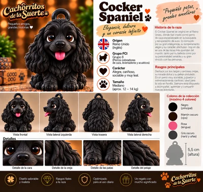 Ficha original de Cocker Spaniel