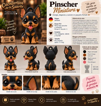 Ficha original de Pinscher Miniatura