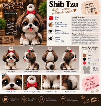Ficha original de Shih Tzu