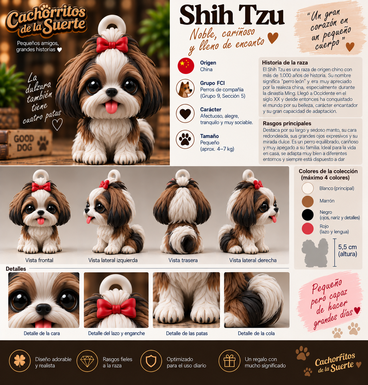 Ficha original de Shih Tzu